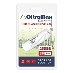 USB флэш-накопитель OltraMax 256GB 310 White 2.0