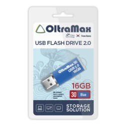 USB флэш-накопитель OltraMax 16GB 30 Blue