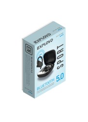 Наушники внутриканальные/Exployd/Bluetooth/чёрный/Sport/EX-HP-1055