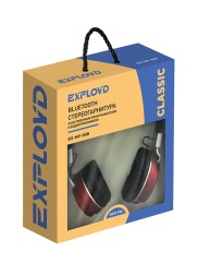 Наушники полноразмерные/Exployd/Bluetooth/3.5mm/красный/Classic/EX-HP-938